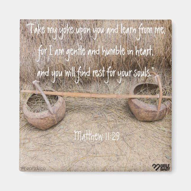 Bible Verse Magnet - Matthew (Vorne)