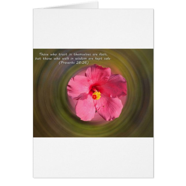 Bible Verse Proverbes 28:26 (Devant)