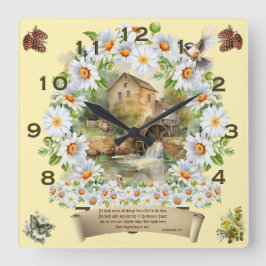 Bible Verse Uhr Er hat alles bewundert
