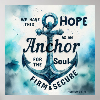 Bible verset poster chrétien