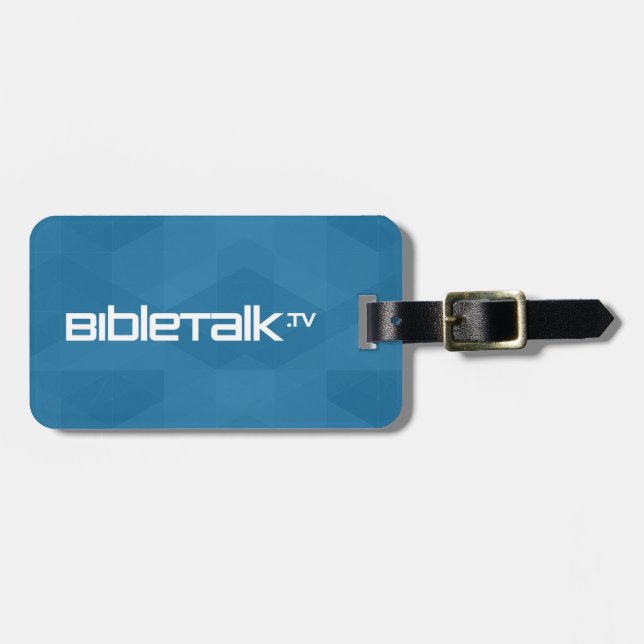 BibleTalk.tv Gepäckanhänger (Vorderseite horizontal)