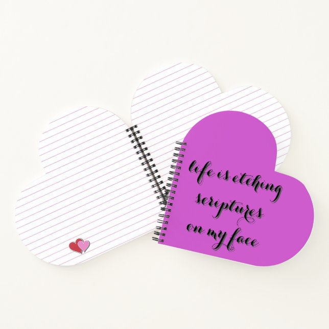 Biblical Life 2 Spiral Notebook Notizbuch (Innenseite)