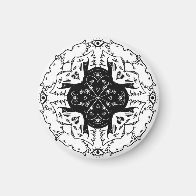 Biblically accurate angel  magnet (Vorne)