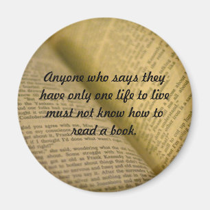 Bibliophile Magnet