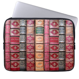 Bibliophile Old Book Library Laptopschutzhülle
