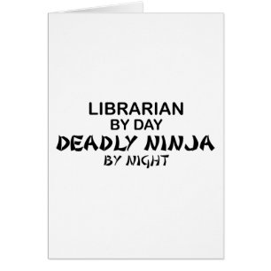 Bibliothécaire Ninja mortel par nuit