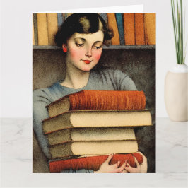 Bibliothecarius - biblische Grußkarte Karte