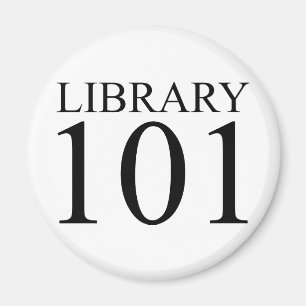 BIBLIOTHEK 101 MAGNET
