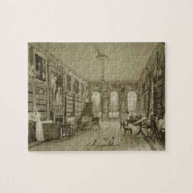 Bibliothek als Wohnzimmer, Cassiobury Park, (Horizontal)