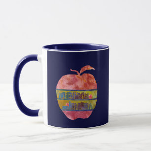 Bibliothek Apple Tasse
