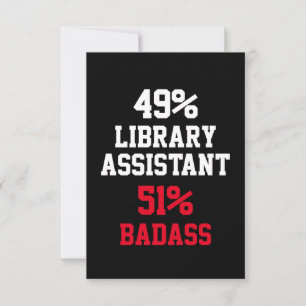 Bibliothek-Assistenzkarte Karte
