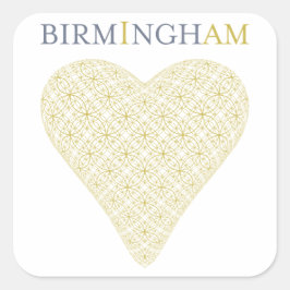 Bibliothek Birmingham Stickers