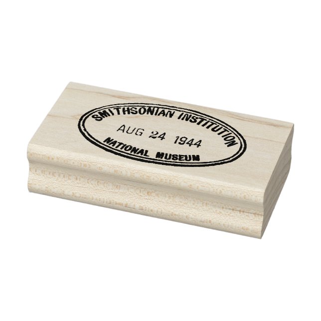 Bibliothek Briefmarke Smithsonian Institution 1944 Gummistempel (Stempel)