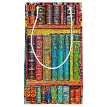 Bibliothek Bücher GIft-Beutel