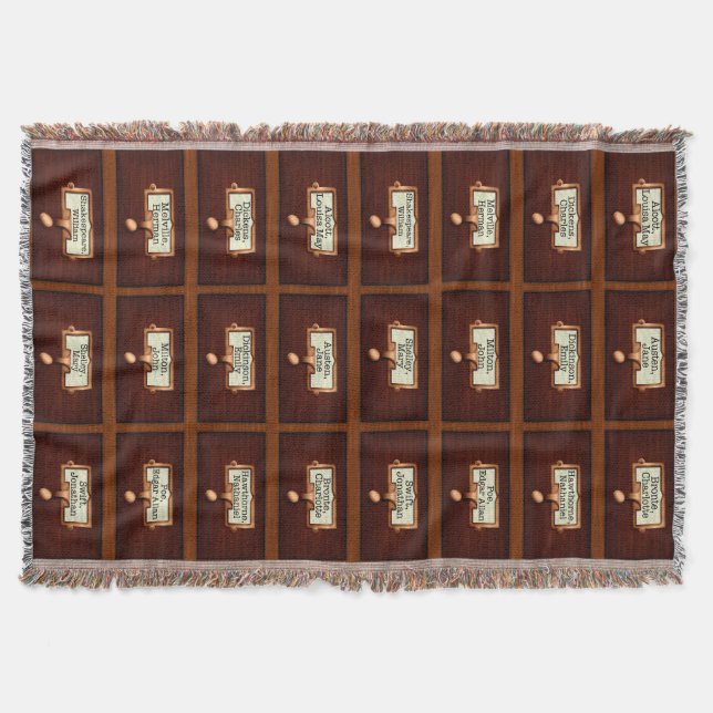 Bibliothek bucht Holzkartenkataloganzeiger Lesen Decke (Vorderseite)