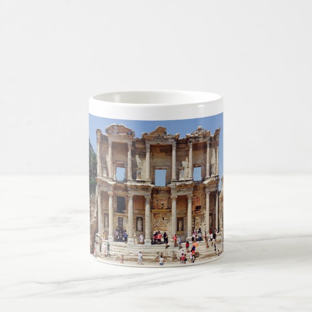 Bibliothek Celsus Ephesus Türkei Tasse (Mittel)