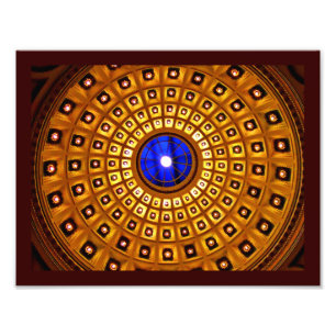 Bibliothek Dome Milwaukee Fotodruck