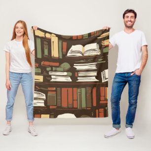 Bibliothek Fleecedecke