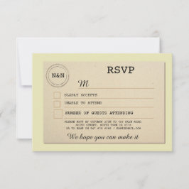 Bibliothek für Hochzeiten RSVP Book Verlobung Card Karte