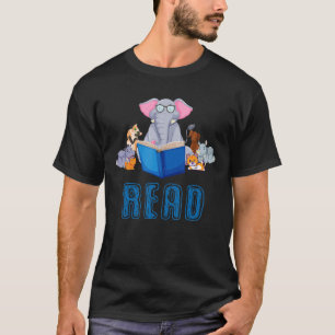 Bibliothek für Lehrer Lesen des Buches Club Piggie T-Shirt