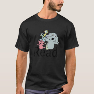 Bibliothek für Lehrer Lesen des Buches Club Piggie T-Shirt