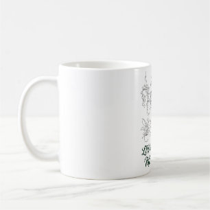 Bibliothek gab mir mich selbst   Cozy Book Lover L Kaffeetasse