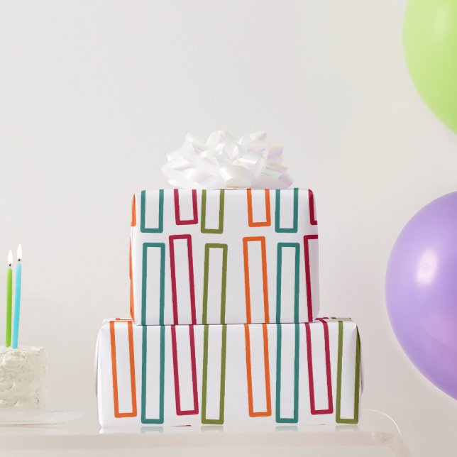 Bibliothek Geschenkpapier (Partygeschenke)