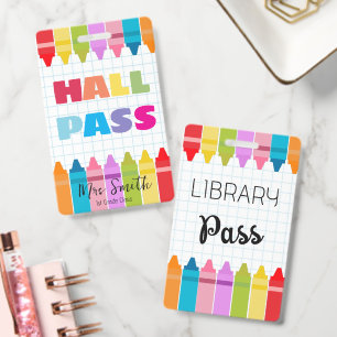 Bibliothek Hall Pass Stift Rand Ausweisband Auswei Ausweis