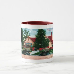 Bibliothek, Hollywood, CA Vintag Tasse