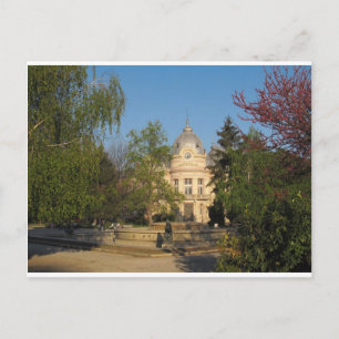 Bibliothek in Ruse, Bulgarien Postkarte