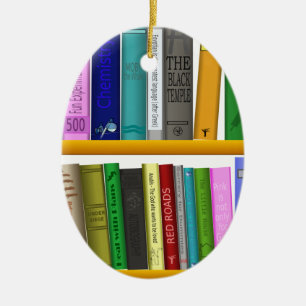 Bibliothek Keramikornament
