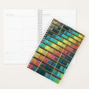 Bibliothek Liebhaber Geschenk Planer