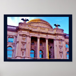 Bibliothek Milwaukee Poster