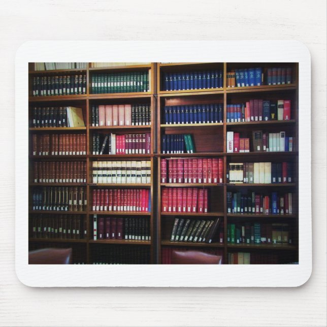 Bibliothek Mousepad (Vorne)