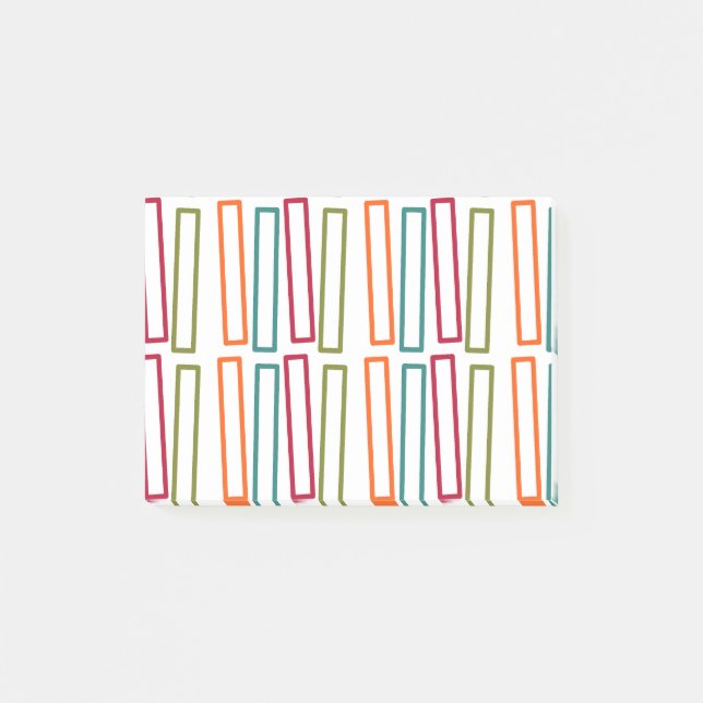 Bibliothek Post-it Klebezettel (Vorderseite)