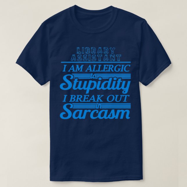 BIBLIOTHEK T-Shirt (Design vorne)
