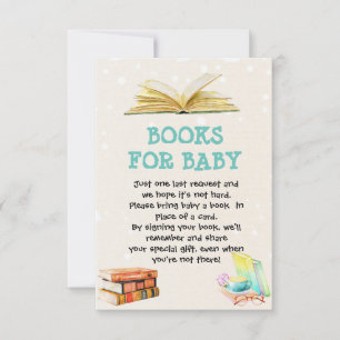 Bibliothek zum Thema Babykarte RSVP Karte