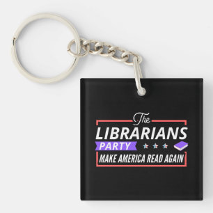 Bibliothekar, Bibliothek, Lesen, Lesen, Bücher, Le Schlüsselanhänger