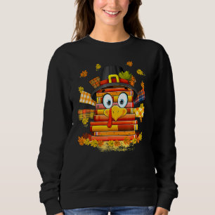 Bibliothekar Buchliebhaber Leser Lustiger Truthahn Sweatshirt