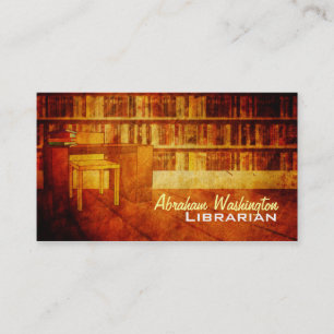 Bibliothekar-Visitenkarten Visitenkarte