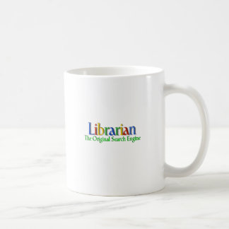 Bibliothekar-Vorlagen-Suchmaschine Kaffeetasse