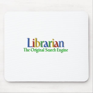 Bibliothekar-Vorlagen-Suchmaschine Mousepad