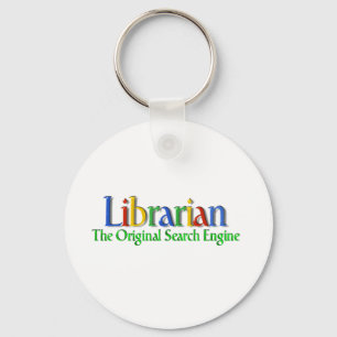 Bibliothekar-Vorlagen-Suchmaschine Schlüsselanhänger