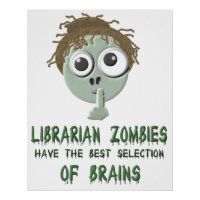 Bibliothekar-Zombies - Poster