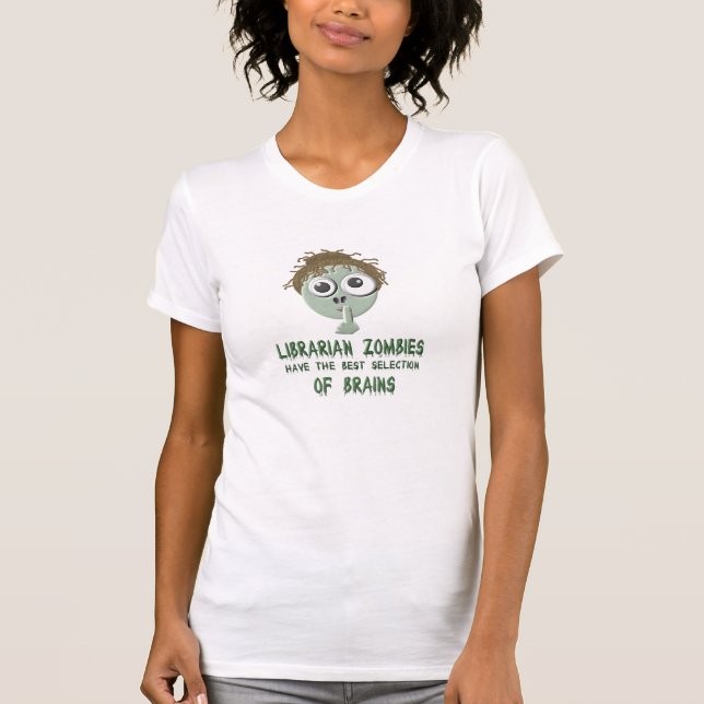 Bibliothekar-Zombies - T-Shirt (Vorderseite)