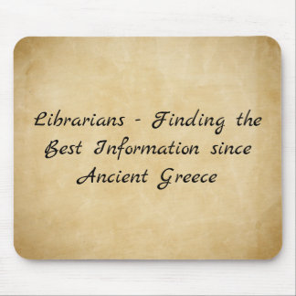 Bibliothekare - Die besten Informationen finden Mousepad