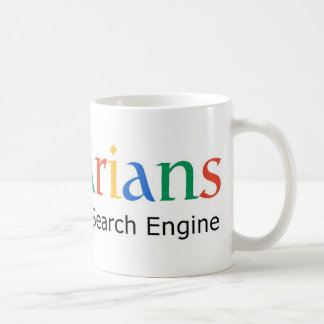 Bibliothekare die ursprüngliche Suchmaschine Kaffeetasse