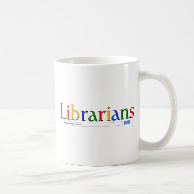 Bibliothekare die ursprüngliche Suchmaschine Kaffeetasse (Rechts)
