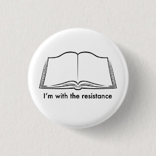 Bibliothekare führen den Widerstand Button