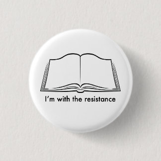 Bibliothekare führen den Widerstand Button